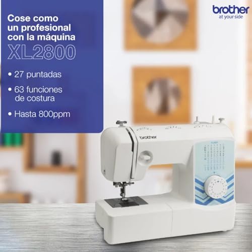 Recopilación de Maquina de Coser Brother Xl2800 , listamos los 10 mejores. 3 Maquina de Coser Brother Xl2800 marca Brother (3)