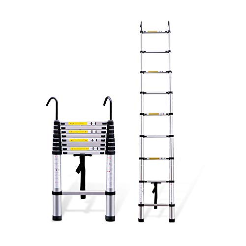 Escalera recta, aleación de aluminio gruesa Escalera de elevación móvil Proyecto...
