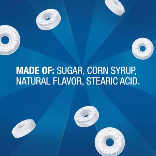 Life Savers Pep O Mint Hard Candy - 2 Pounds of Bulk Candy - Peppermint Life Saver Mints - Great for Sharing - Individually Wrapped