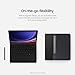 Samsung Galaxy Tab S9 | S9 FE | S10 FE, FE Book Cover Keyboard AI Key for Galaxy Tab S10 FE, Detachable Platform, PC-Like Experience, Wireless Keyboard Sharing, Black