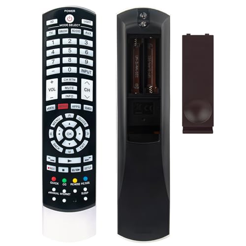 Replaced Remote Control fit for Toshiba CT-90395 Smart TV 42L6200U 47L6200U 47L7200U 55L6200U 55L7200U,Comapatible CT-90404 CT-90366 CT-90408 CT-90367 CT-90368 CT-90369