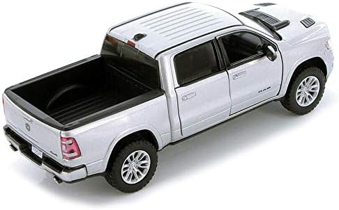 Miniatura 3 de Motormax 79357 - Camión camioneta RAM 1500 Laramie Crew Cab Silver 124