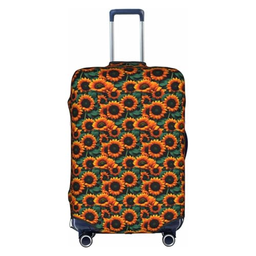 Housse de valise imperméable tournesol pour sécuriser vos bagages en voyage