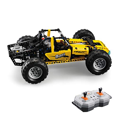 YaYashow Technik Bausteine Buggy, All-Terrain Geländewagen mit Power-Funktion und LED, 522 Pcs Klemmbausteine Bausatz… – Bild 7