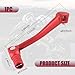 Jewkot Motorcycle Folding Gear Shift Lever, Off-Road Motorcycle Gear Shift Lever Accessories, Motorcycle Modification Replacement Lever, Universal for Most Cars Motorcycles (Black)