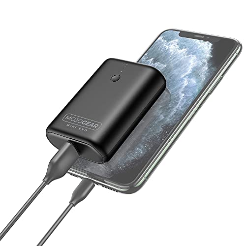 Batería externa portátil pequeña de 10000 mAh MOJOGEAR Mini EVO compatible con iPhone 7