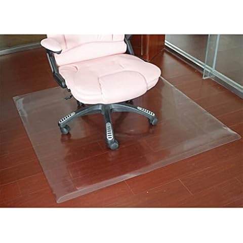 DXZ-Design Clear Chair Mat for Wooden Floors, Kitchen Dining Table PVC Protection Pad, Width 60cm 70cm 80cm 90cm 100cm Carpet Plastic Protector (Size : 80x180cm/31.5x70.9in) Cover
