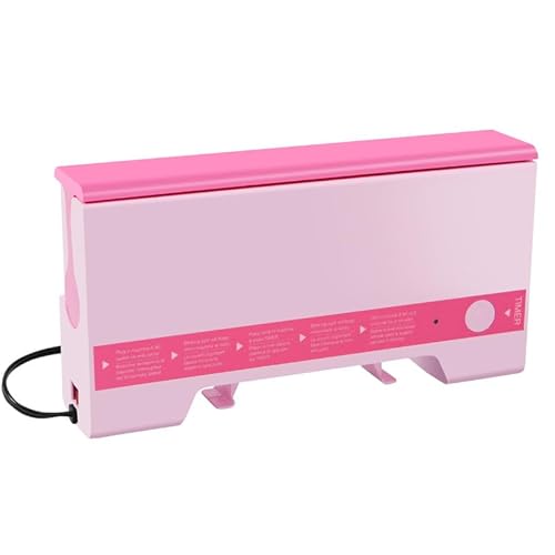 一般的な熱製本機、統合された冷却機能を備えた12インチのブックバインダー、DIYノートブックジャーナル写真ドキュメント用のA4シンチマシン red US_standard 110v