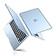 BlueSwan TPU Hülle Kompatibel mit MacBook Air M4 M3 M2 13,6 Zoll 2025 2024 2022 A3240 A3113 A2681 Kollisionsfester Rahmen Fingerabdruckresistente Schutzhülle -(Blau Cielo Rand) Azul Cielo Matt