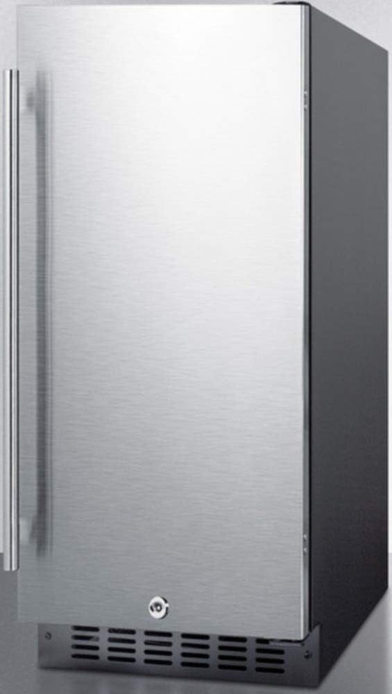 Summit FF1532BSS Refrigerator, Stainless Steel