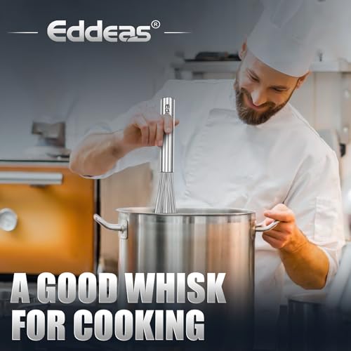 image for Eddeas 17in Large Whisk,Heavy Duty whisk, Stainless Steel whisk Suitab