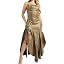 Olive Flowy Hem Maxi Dress