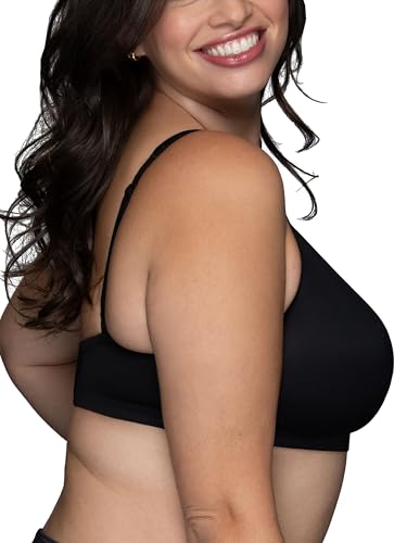 Image of Vanity Fair Women's Bra with 2-Way Convertible Straps, Body Caress Full Coverage, Lightly Lined Cups Up to Dd