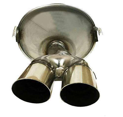 Stainless Steel Y-Pipe Resonator For 2003-2008 Pontiac Grand Prix 3.8L (Dual Exhaust)