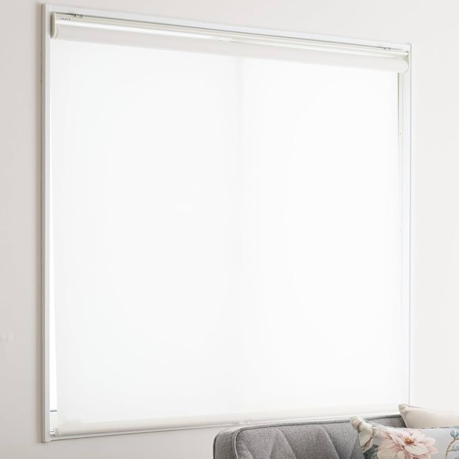 Amazon|ロールスクリーン ▽幅180cm ▽丈140cm □ホワイト Amazon|ロールスクリーン ▽幅180cm ▽丈140cm □ホワイト