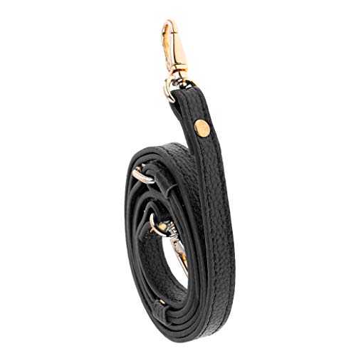 F Fityle 2 peças de alça de couro, bolsa transversal, para substituição, bolsa de mão