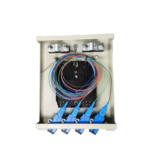 Boîte de jonction fibre optique 4 ports pour centraliser le réseau FTTH