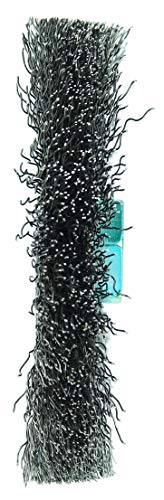 Image of Weiler 13077 4 inch Narrow Face Crimped Wire Wheel, .014 inch Steel Fill, M14 x 2.0 Nut, Made in The USA (Pack of 5)