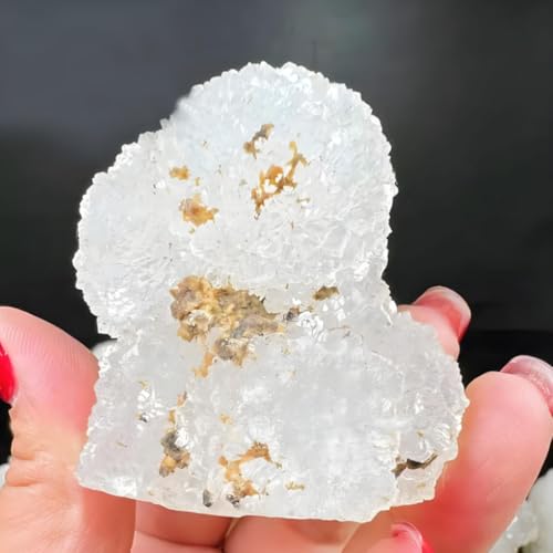 Crystal Fish Eye Stone Cluster Ornaments Stone Demagnetization Home Decoration Fish Tank Decoration,150~200g Gemstone Stone