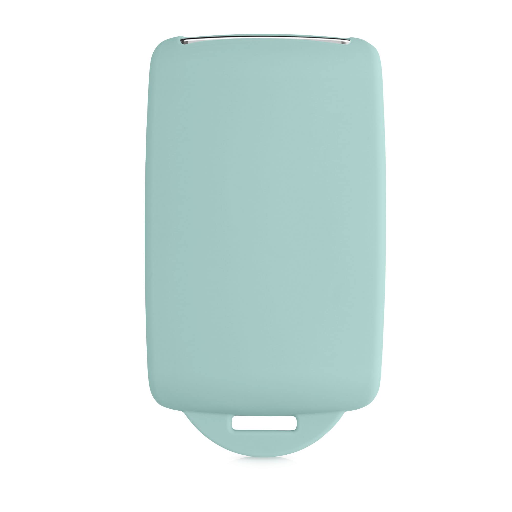kwmobile Funda de Silicona Compatible con Renault Llave de Coche Smart Key - Carcasa Protectora para Llavero - Case Mando de Auto Menta — view 4