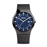 Das Band besteht aus hochwertigem, schwarz IP-plated Edelstahl (316l). Es ist 200mm lang und 22mm breit.