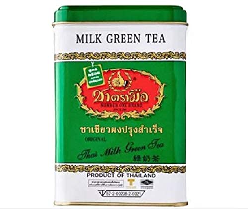 Cha Tra Mue Tajska zielona herbata mleczna (torebki herbaty) (3 g x 50 saszetek) 150 g – herbata uwalnia elegancki aromat wraz ze słodkim smakiem i przyjemnym smakiem.