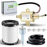 partszen 149-2311 Fuel Pump with 149-2457 Fuel Filter Tune Up Kit for Onan Cummins Generator 4000 4KW Microlite MicroQuiet Generators Parts with 1403280 Air Filter