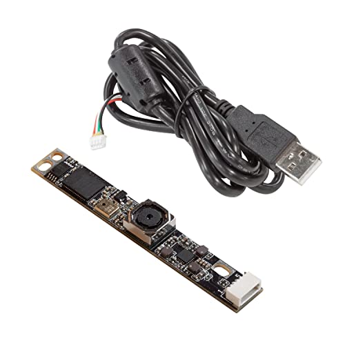 Arducam IMX219 8MP Autofocus USB Camera Module, 3280(H)×2464(V)@30fps with Single Microphone for Linux, Windows, and Mac OS