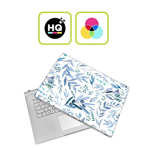 Autocollant vinyle Microsoft Surface Book 2 peau protection Eucalyptus Bleu - 2