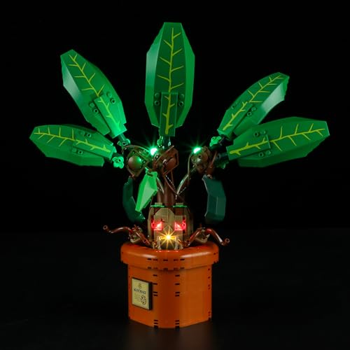 BRIKSMAX Kit de iluminación LED para Lego Harry Potter Mandrágora - Compatible con Lego 76433 Building Blocks Model- No incluir el Conjunto de Lego