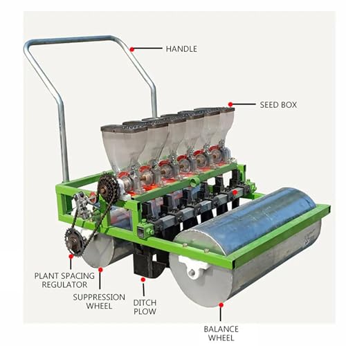 Máquina manual para sembrar semillas de hortalizas y verduras miniatura 4