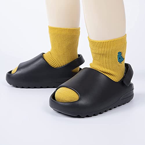 Image of Toddler Little Kids Slides Sandals, Kid Summer Slip On Slides Sandals