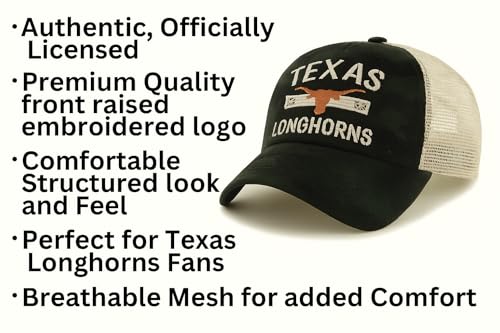 Gorra trucker ajustable camuflado Texas University miniatura 5