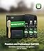 Jiskan Pro Golf Care Kit System Includes Golf Grip Cleaner Club Cleaner Club Polish Club Brush Golf Towel, Essentials Golf Accessories for Men Cool Golf Gifts for Men