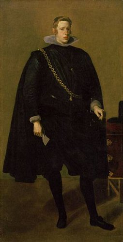 Peinture à l'huile Philippe IV de Velázquez pour sublimer la décoration d'un salon