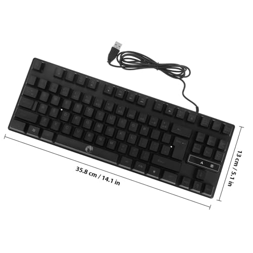Clavier mécanique touches pour jeu avec rétroéclairage pour PC et ordinateur portable