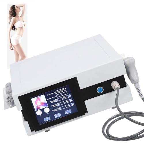 Dispositivo de terapia de ondas de choque, máquina de fisioterapia con ondas de choque, máquina de terapia de ondas de choque extracorpóreas, pantalla táctil LCD, para alivio del dolor de espalda C