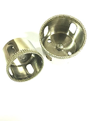 MEETOZ Diamond Hole Saw Tile Ceramic Glass Porcelain Marble Drill Bit Tool - 38mm x 2