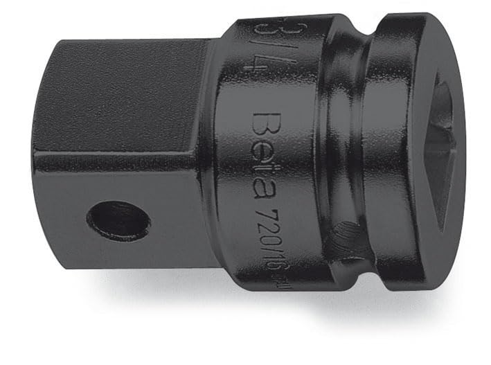 Beta 720/16 1/2" Female and 3/4" Male Drive Impact Adapter Socket, with Chrome Plated