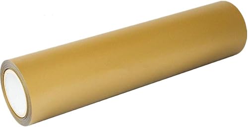 Miniatura 10 de Moyishi Rollo de vinilo mate de transferencia de calor, láminas de vinilo adhesivo HTV para manualidades, 12 pulgadas por 5 pies (amarillo