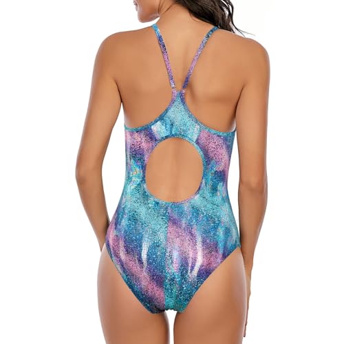 Image of Century Star Women Athletic One Piece Swimsuits-2026 Training Bathing Suits for Teens Juniors