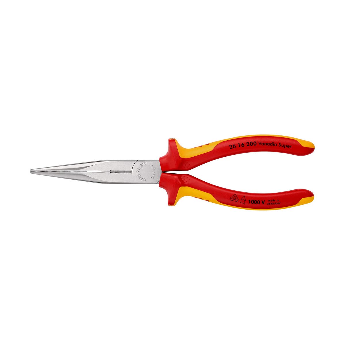 Knipex 26 16 200 SB Pinza con becchi mezzotondi 200 mm