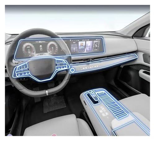 Film protecteur TPU pour Nissan Ariya 2021-2023 - Console centrale