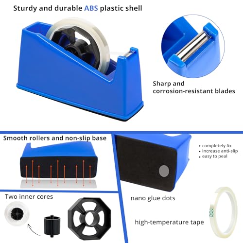 Distributeur de ruban adhésif thermique bleu HTVRONT sublimation bureau