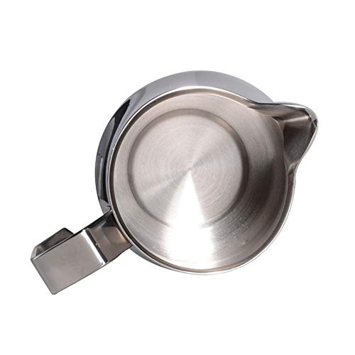 yeacher Jarra para espuma de leite em aço inoxidável 304 Jarras para espuma de café com leite de 500