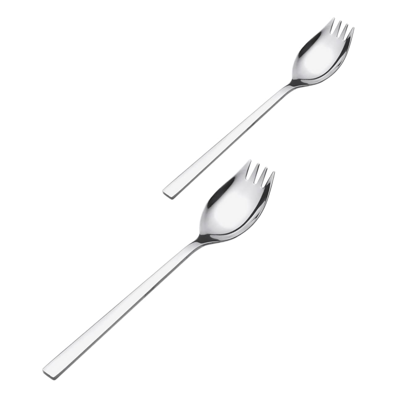 UTHCLO Stainless Serving Spoons Set Salad Dinner Spoons 304 Steel Salad Utensils for Home Restaurant Party Wedding