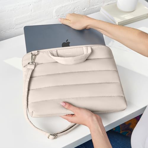 Vandel 13-14 inch Laptop Carrying Case Sleeve w. Strap, Shoulder Bag Handle by VANDEL - Used condition - Image 6