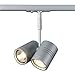 Produktbild Strahler BIMA 2 GU10 50W inkl. 1-Phasen-Adapter, silbergrau EEK: E - A++