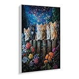 【REGALO PERFETTO E DECORAZIONE DI CASA】: Un regalo pensato e unico per compleanni, Natale, Festa della Madre o qualsiasi occasione speciale. Una volta completato, il tuo capolavoro può essere fieramente esposto come un mozzafiato pezzo di arredamento domestico, aggiungendo un tocco artistico a qualsiasi stanza.
