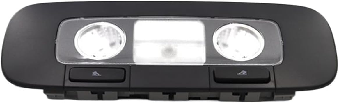 1KD947291A Car Rear Reading Lamp Indoor Light Compatible For VW Golf 2006-2011 MK5 Passat/Jetta 2005-2010 CC 2010-2013Carbon Fiber Look